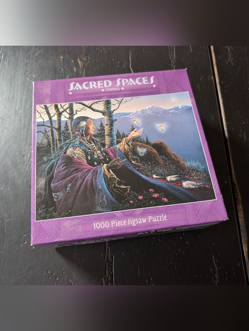 New Vintage 2005 Ceaco Sacred Spaces "Oneness" 1000-Piece Jigsaw Puzzle Artist